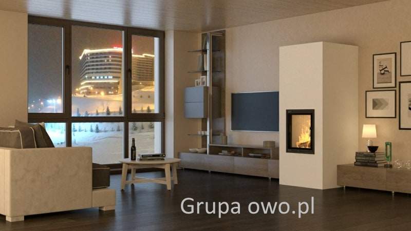 Zabudowa kominka ciepłego WIR-8