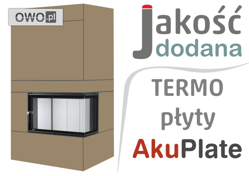 Płyty kominkowe AkuPlate, jakość dodana do kominka