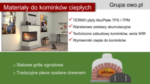 Oferta materiałów do realizacji kominka