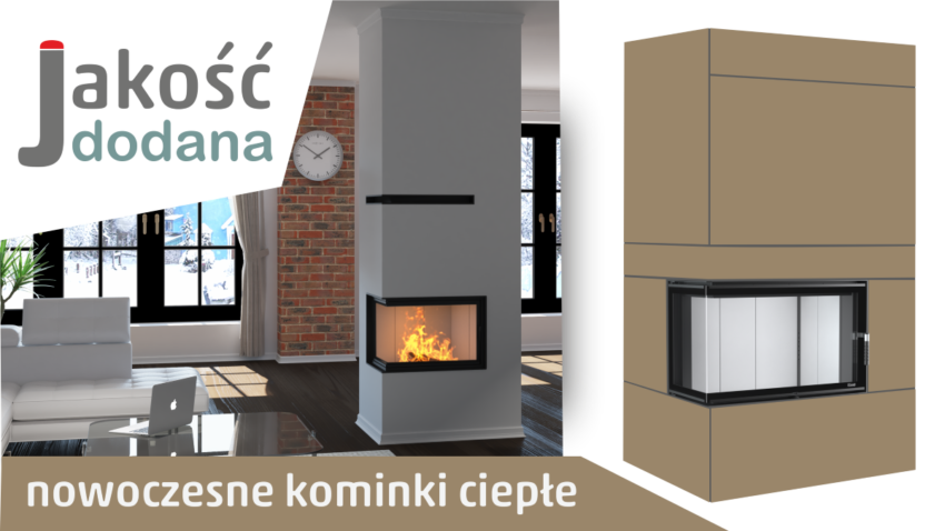 Kominek boczny UNICO Dragon 2B