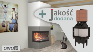 Kominki WERMI z zestawem AkuMix