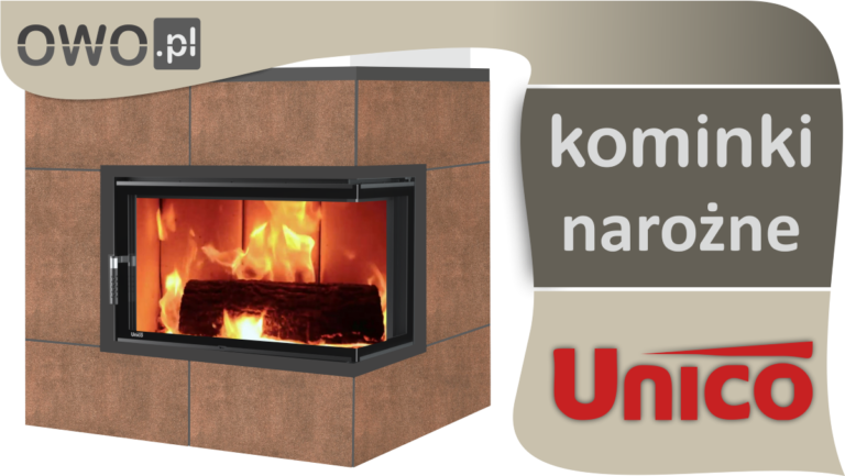 Kominki boczne UNICO prezentacja
