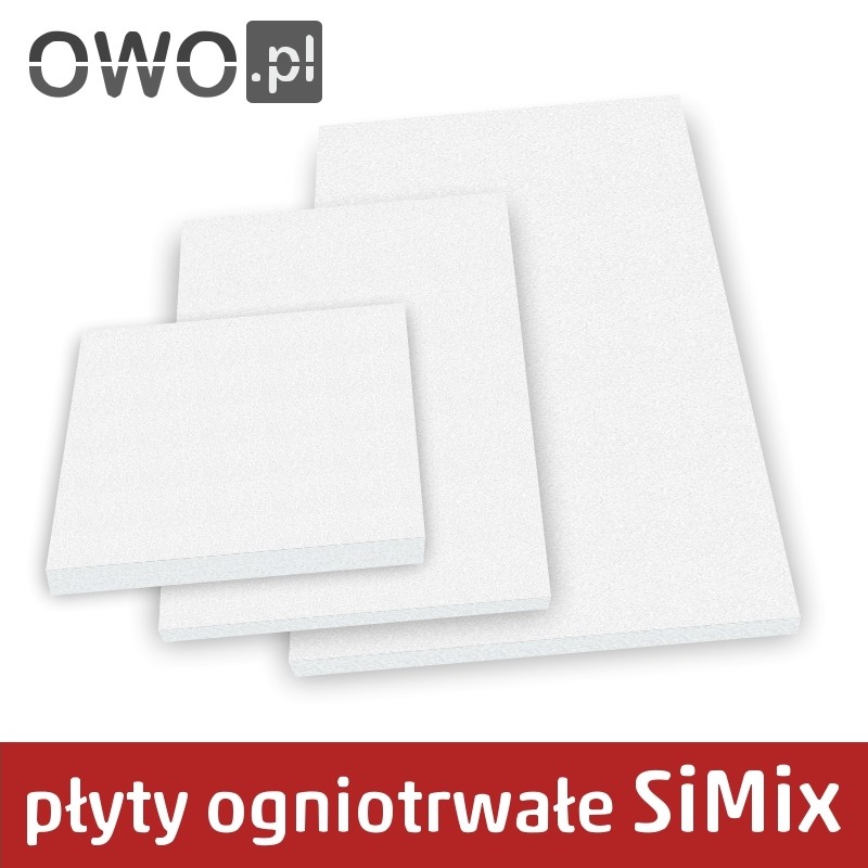 Płyty ogniotrwałe SiMix producent materiałów ogniotrwałych